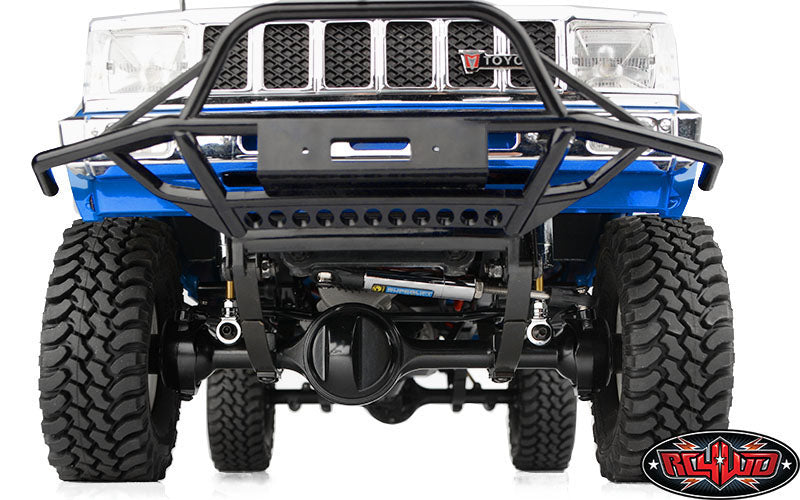 RC4WD スーパーリフト調整式ステアリングスタビライザー（65mm～90mm）（クローム） Z-S0320 - RCTRAIL
