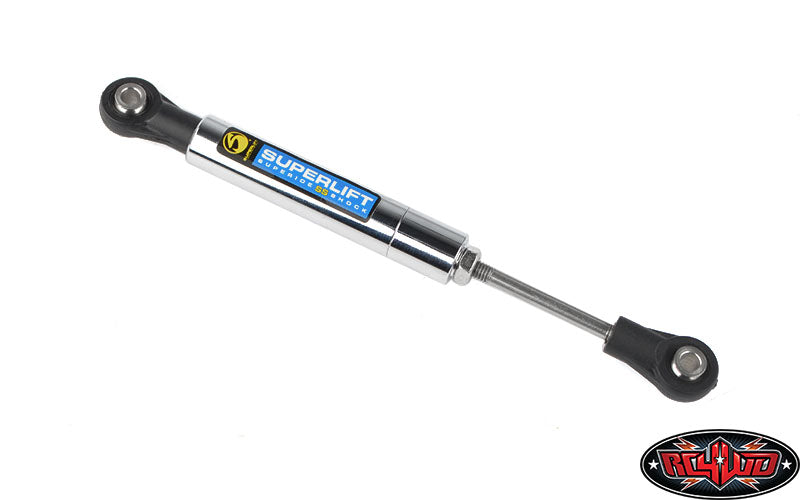 RC4WD スーパーリフト調整式ステアリングスタビライザー（90mm～120mm）（クローム）　Z-S0328