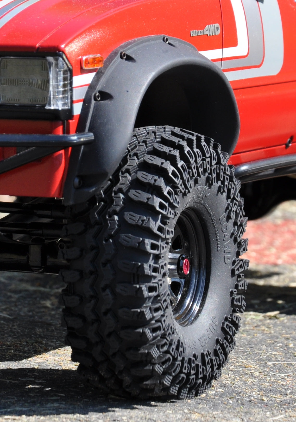 RC4WD　タミヤ ハイラックスおよびRC4WD モハベボディ用ビッグボスフェンダーフレア　Z-S0590 - RCTRAIL