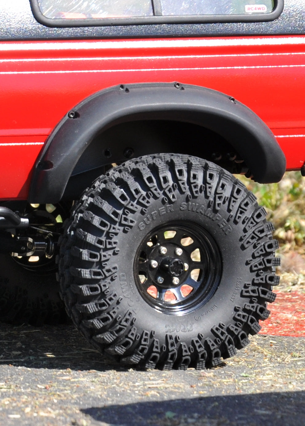 RC4WD　タミヤ ハイラックスおよびRC4WD モハベボディ用ビッグボスフェンダーフレア　Z-S0590 - RCTRAIL