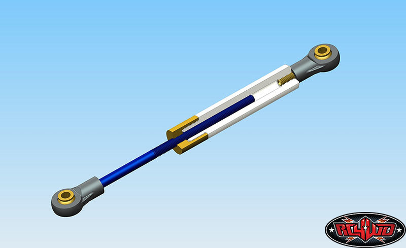 RC4WD スーパーリフト 調整式ステアリングスタビライザー (90mm-120mm) Z-S0986