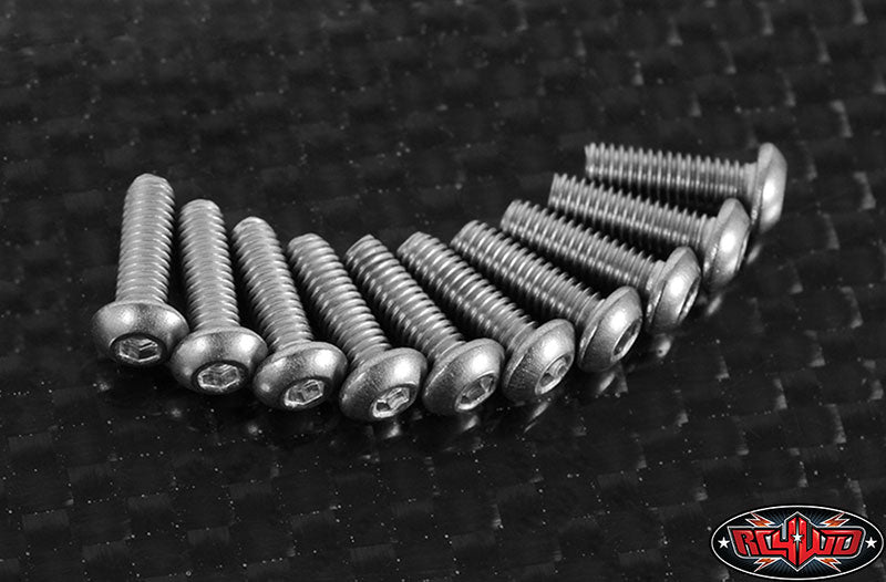 RC4WD ボタンヘッドキャップスクリュー M2.5 x 8mm (10個)　Z-S1227