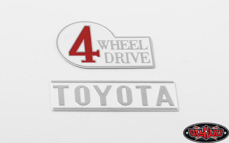 RC4WD クルーザーボディエンブレムセット Z-S1714