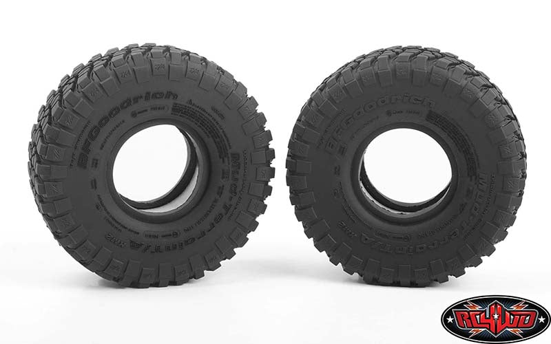 RC4WD 1.55タイヤ、ホイールセット RC4WD BFGoodrich マッドテレーン T/A KM2 1.55インチ スケールタイヤ