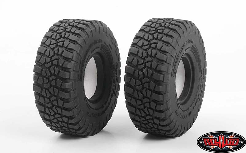 1.9インチ ディープリムタイヤBF Goodrich Mud-Terain RC4WD BFGoodrich マッドテレーン T/A KM3 1.9インチタイヤ(2本） Z-T0192