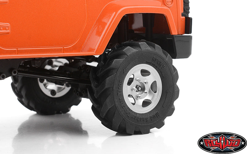 RC4WD マッドバッシャー 1.0インチスケール トラクタータイヤ　4本　Z-T0210
