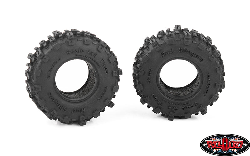RC4WD マッドスリンガーズ 0.7インチスケールタイヤ 4本  Z-T0215