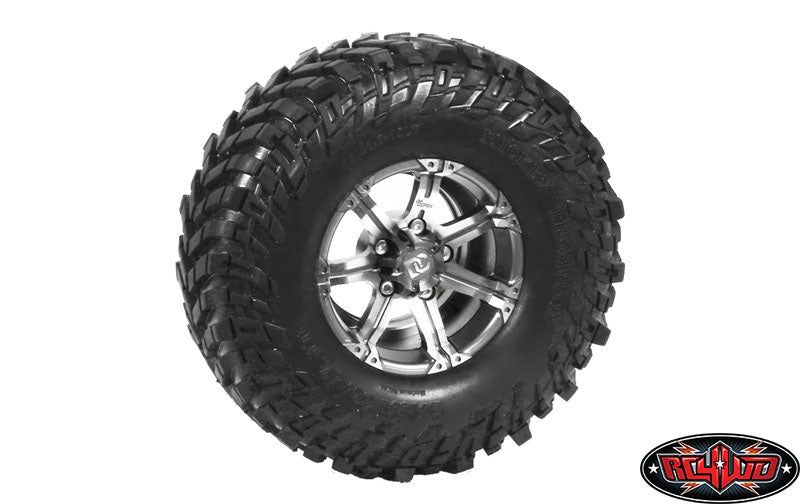 RC4WD Dick Cepek ガンメタル 7 1.9 インチ内部ビードロック ホイール　Z-W0027