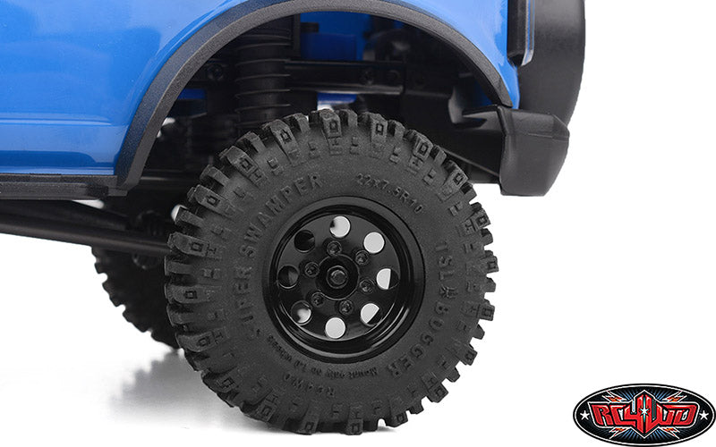 RC4WD スタンプスチール 1.0インチ Pro8 ビードロックホイール（ブラック）　Z-W0358