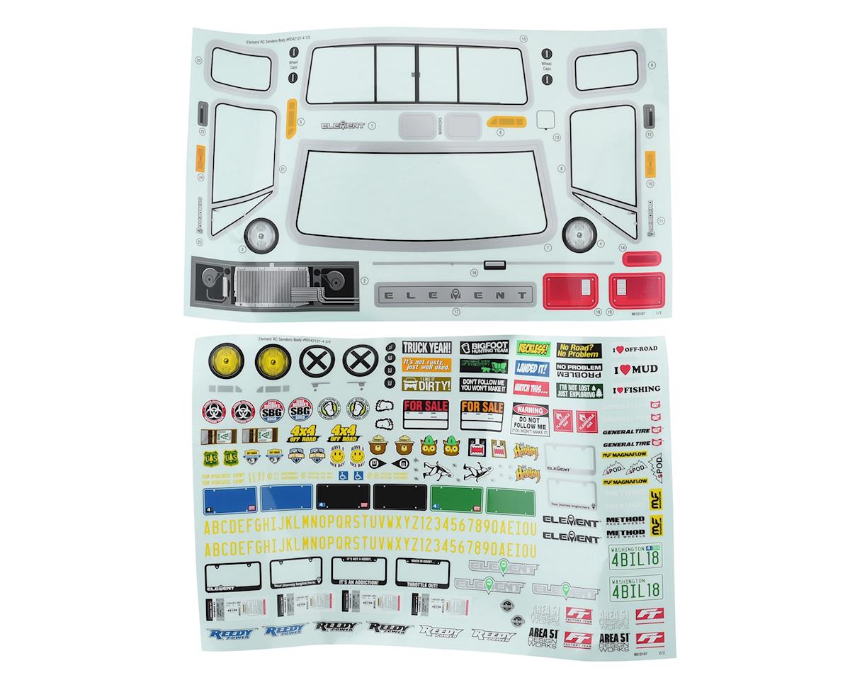 エレメントRC センデロ ボディセット（クリア） 42120