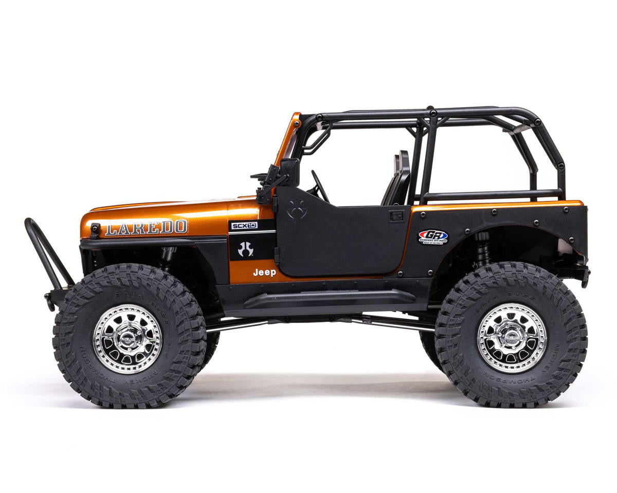 アキシャル 1/10 SCX10 III ジープ CJ-7 4WD ブラシ付き RTR、コッパー