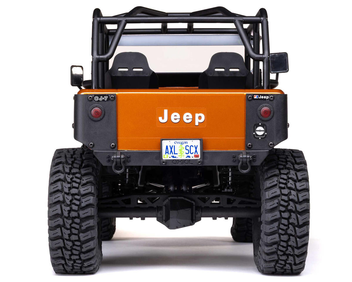 アキシャル 1/10 SCX10 III ジープ CJ-7 4WD ブラシ付き RTR、コッパー