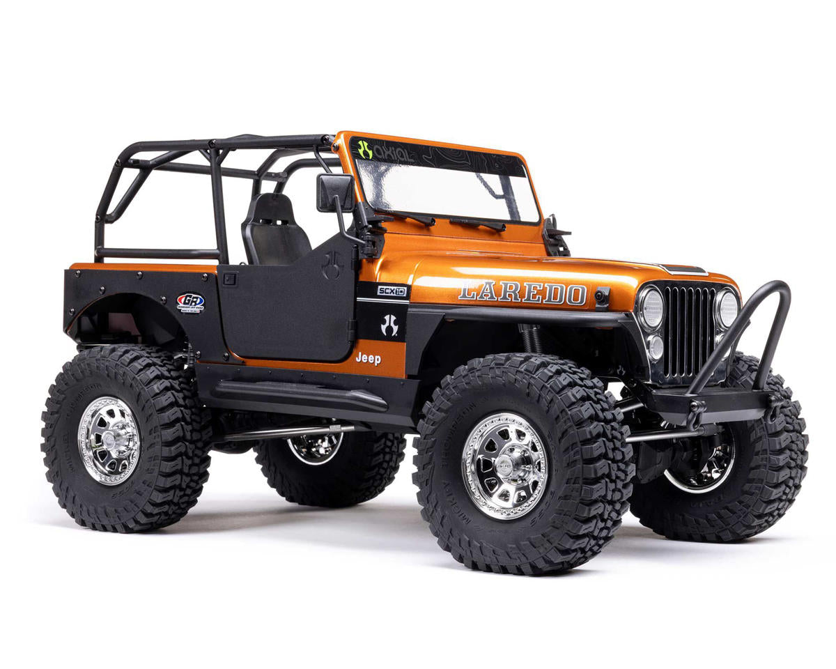 アキシャル 1/10 SCX10 III ジープ CJ-7 4WD ブラシ付き RTR、コッパー