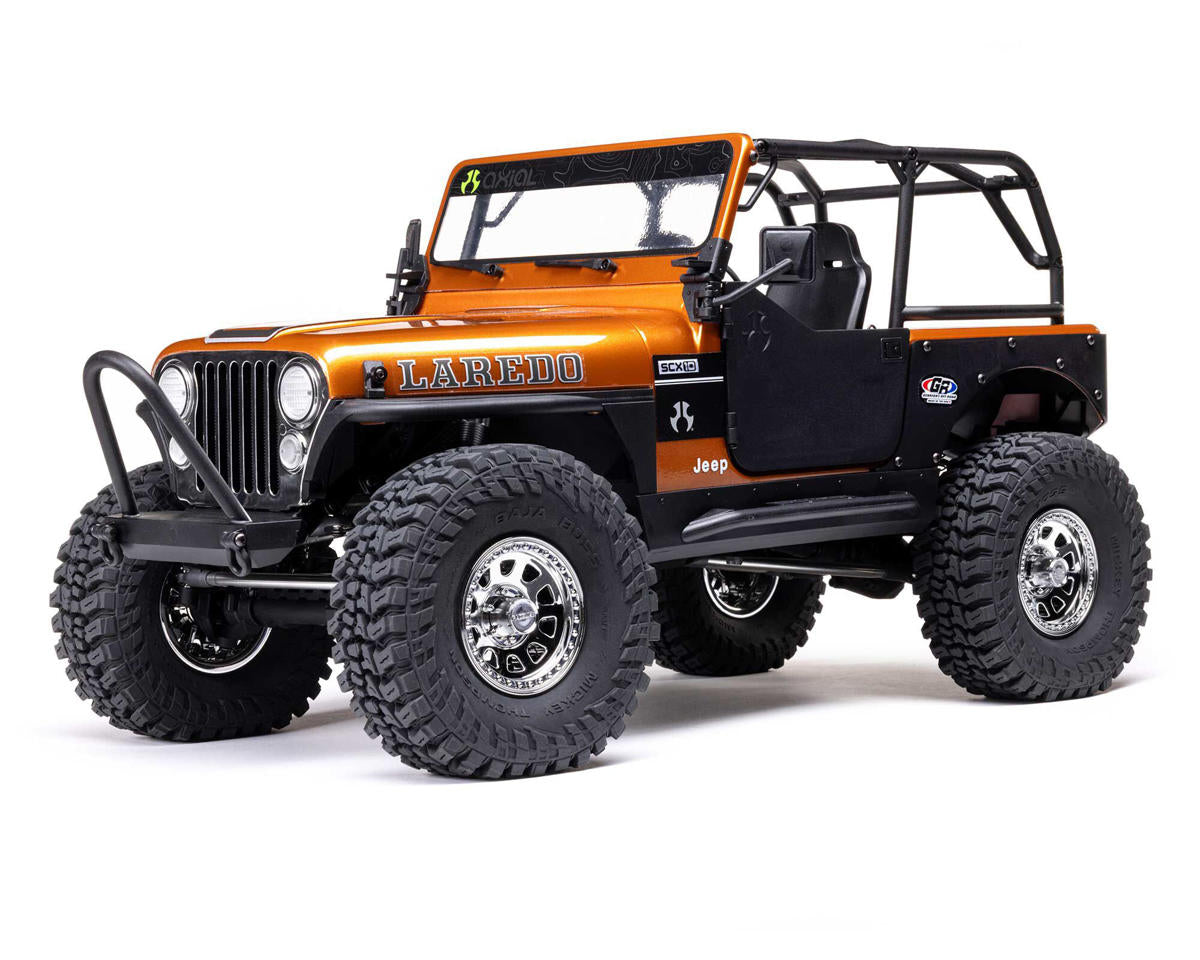 アキシャル 1/10 SCX10 III ジープ CJ-7 4WD ブラシ付き RTR、コッパー