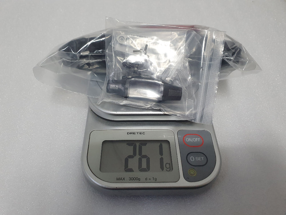 H-TECH Traxxas TRX4 2021 Bronco用 CNCアルミフロントバンパー「LED付きウインチ」