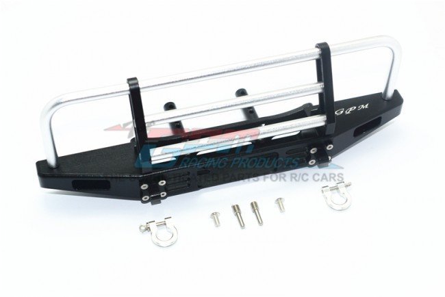 GPM Racing  TRAXXAS TRX4 トレイルクローラー用 アルミ製 調整可能フロントブラシガードバンパーTRX4330FE各色