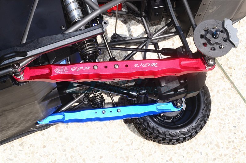 GPM Racing Traxxas Unlimited Desert Racer用 アルミ製 リアロアトレーリングアーム UDR014L各色