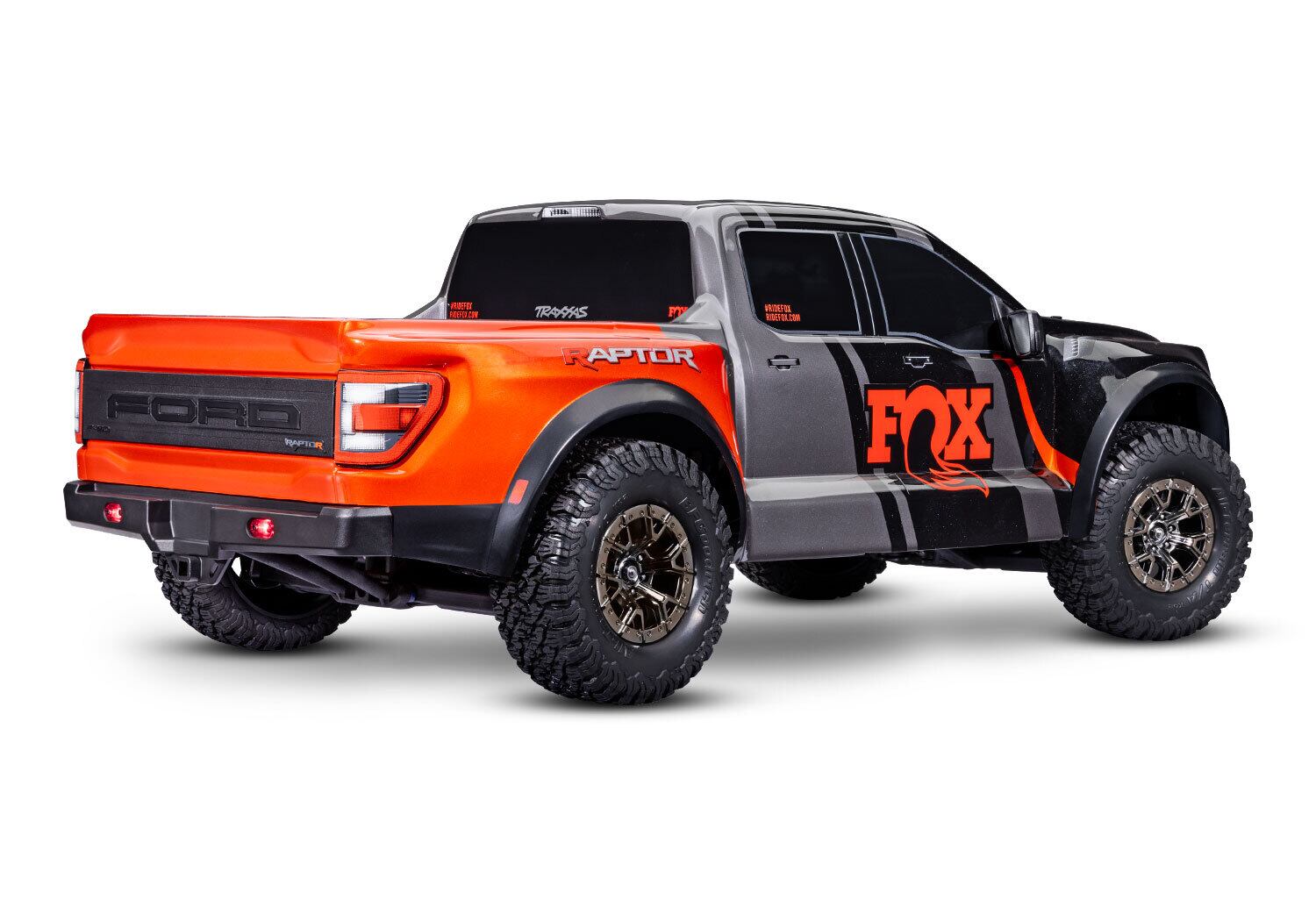 トラクサス　ラプターR　塗装済み完成品　４WD　ブラシレスモーター　101076-4　FOX