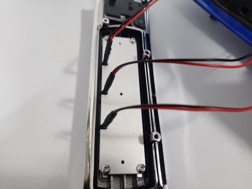H-TECH Traxxas TRX-4 Ford F150 Ranger 92046-4用 NCアルミグリル（LED付き）