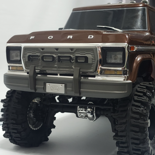 H-TECH Traxxas TRX-4 Ford F150 Ranger 92046-4用 NCアルミグリル（LED付き）