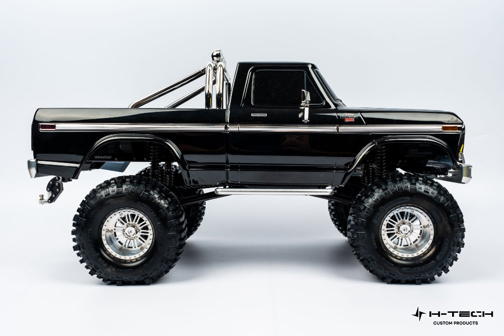 H-TECH 1/10トラクサス TRX4用 アルミメタルサイドステップ HTSS-04各色