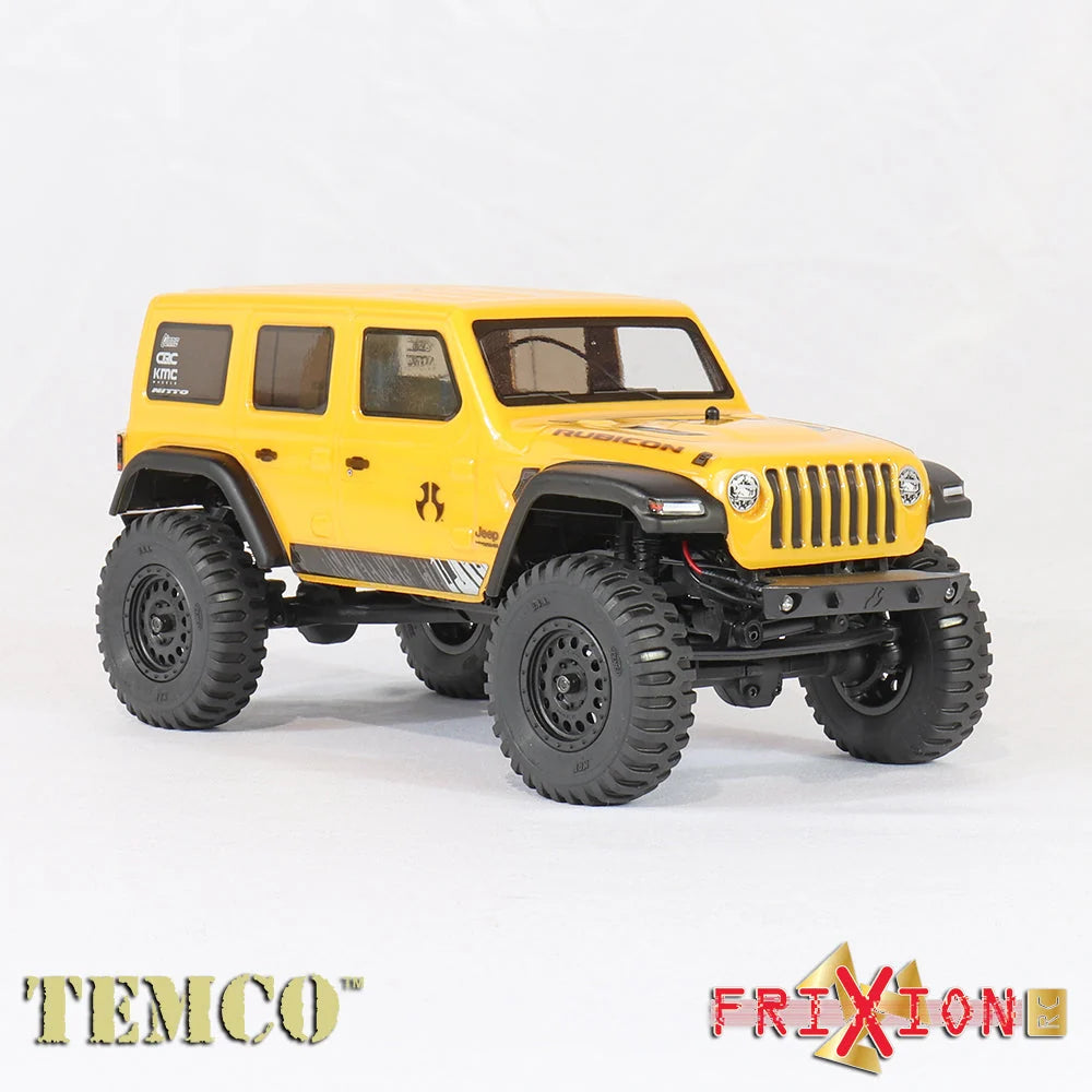 FRIXION RC 1/18~1/24用タイヤ　 1インチ Temco NDT スケールタイヤ + 標準フォーム // エイリアンコンパウンド // 1パックあたりタイヤ2本 + フォーム2個 FXTNDT1AK