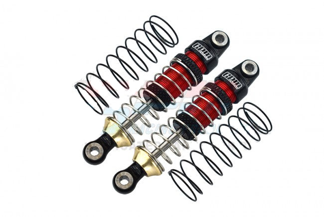 GPM Racing Traxxas TRX-4M用 アルミニウム 6061-T6 フロント/リア 調整可能スプリングダンパー 52MM (97074-1/97054-1)  TRX4M052F各色
