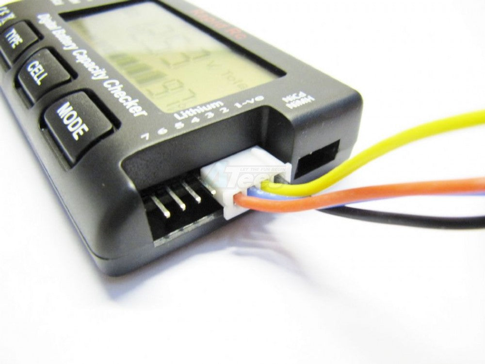 GT Power  バッテリー電圧容量計チェッカー／バランス放電器／サーボテスター　8Sまで対応 リポチェッカー　GT/8SBCM - RCTRAIL