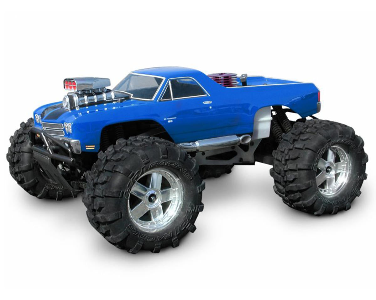 HPI シボレー エルカミーノ SS クリアボディセット サベージ、T-Maxx、クローラーキング用　HPI7177