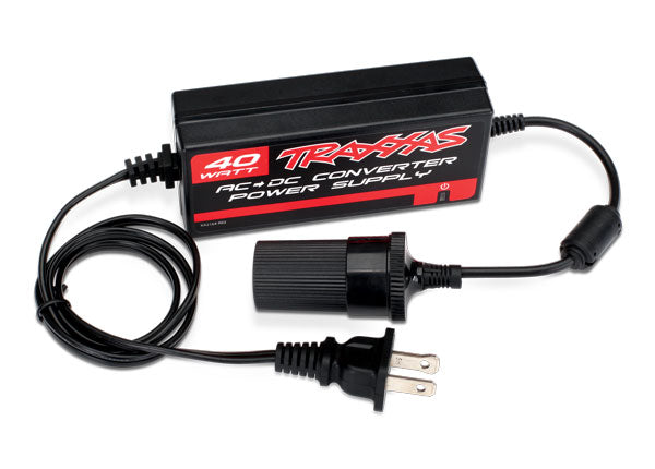 トラクサス DC充電器用AC-DCコンバータ  40ワット シガーソケットからコンセントに変換　2976