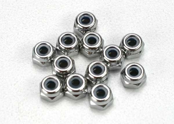 トラクサス　2.5 mmナイロンロックナット（12個）   5158