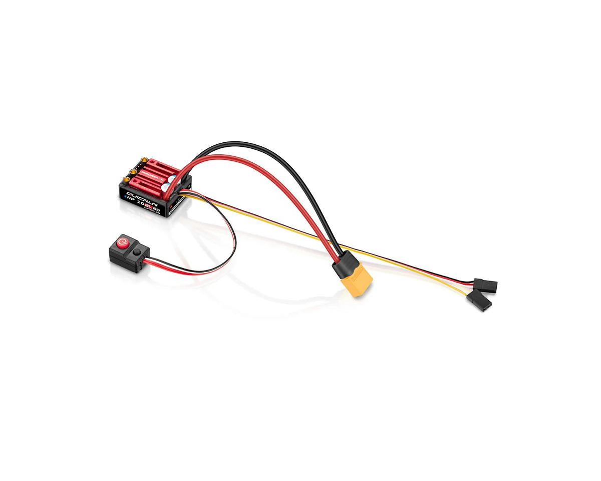 ホビーウィング  QuicRun WP 10BL80 防水ロッククローラー センサーレス ブラシレス ESC XT60 コネクタ付き - RCTRAIL