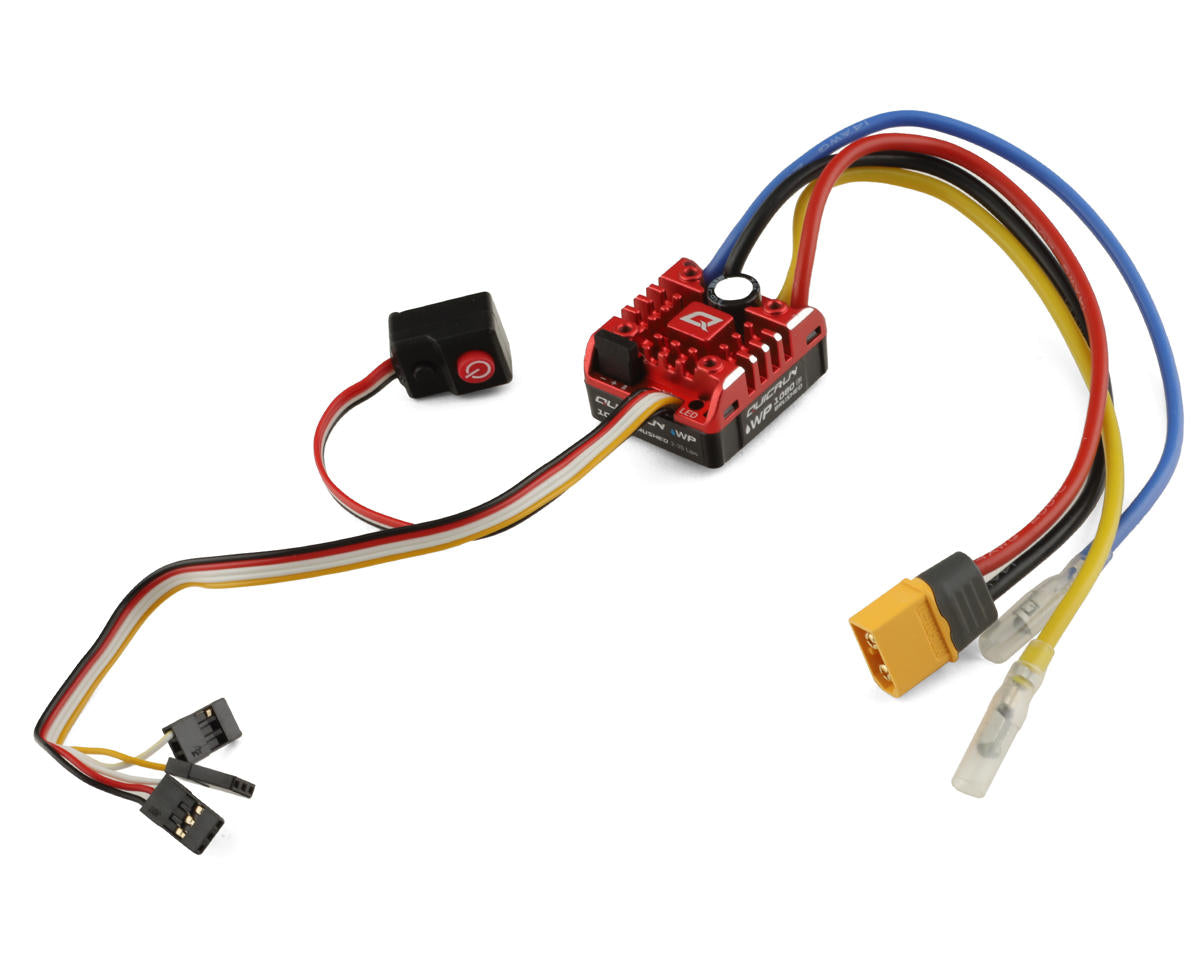 ホビーウィング クイックラン Hobbywing QuicRun 防水 1080 G2 ブラシ付きクローリング ESC (2-3S) クローラー アンプ30120202