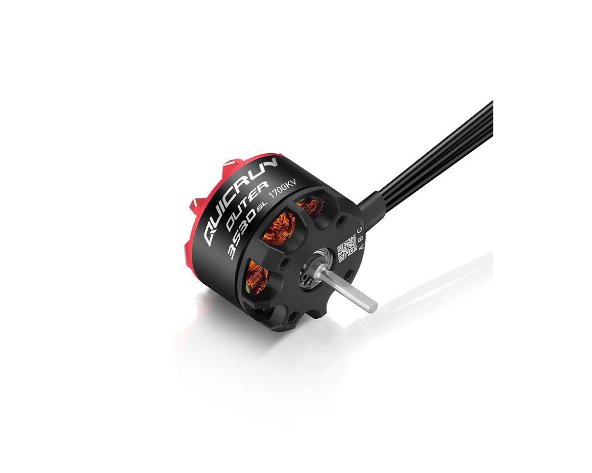 ホビーウィング  Quicrun Outer 3530 SL ブラシレスアウトランナーモーター (1700Kv) - RCTRAIL