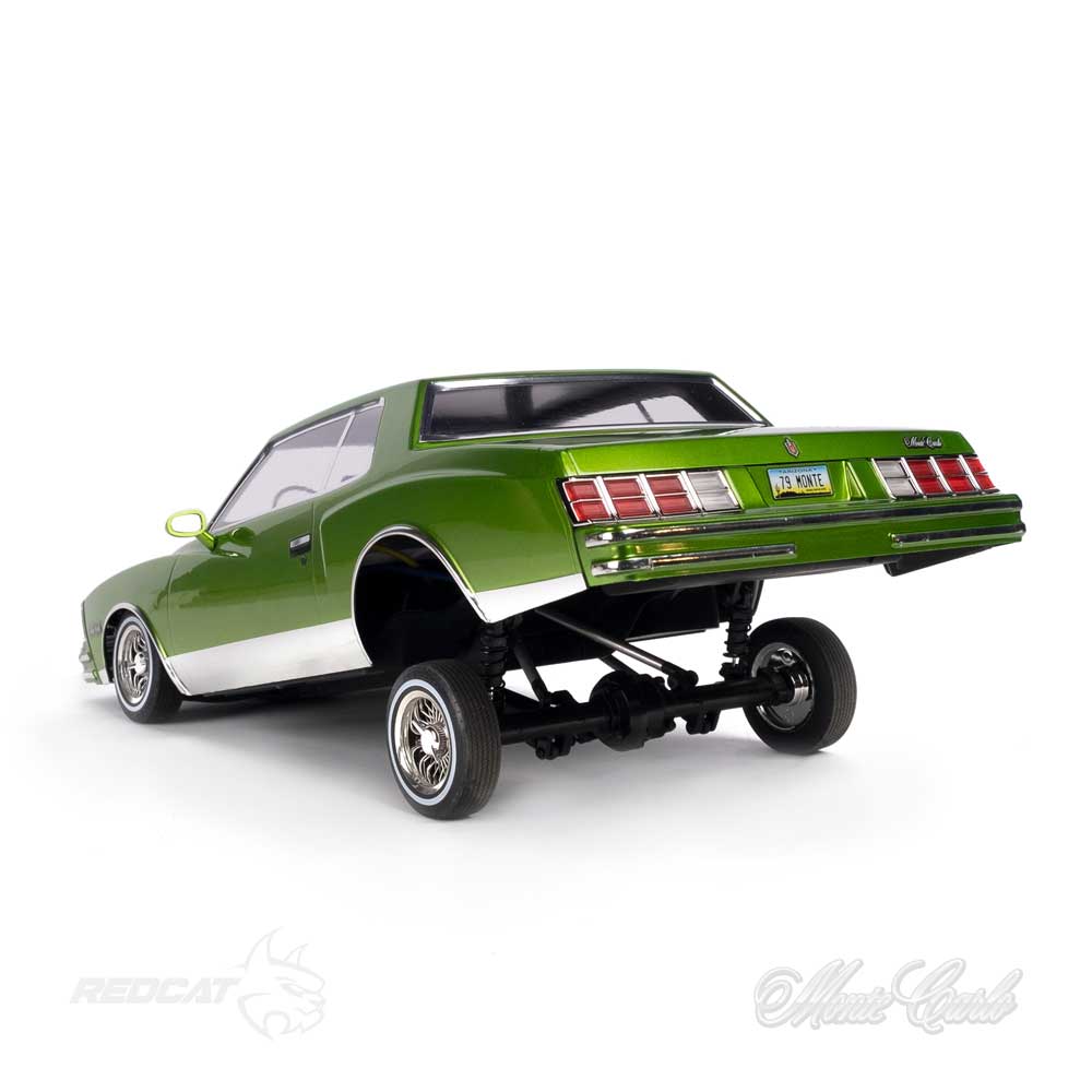 Redcat シボレー モンテカルロ　ローライダーRC カー  1/10 スケール 1979  グリーン　塗装済み完成品