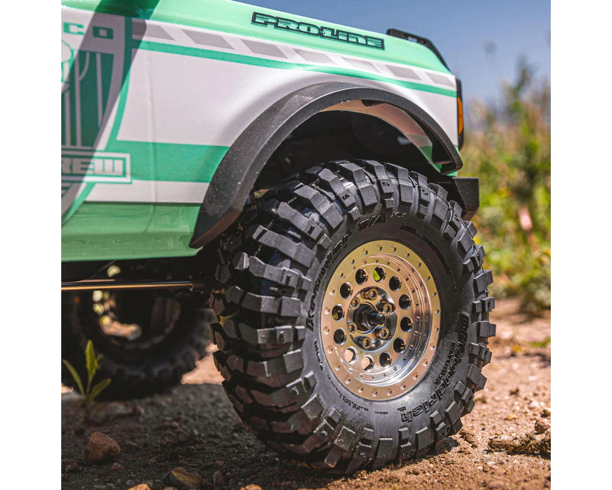 プロライン クラス1 BFGoodrich Krawler T/A KX 1.9インチ ロックテレーンタイヤ（2本）（プレデター）メモリーフォームインサート付き  G8,プレデター
