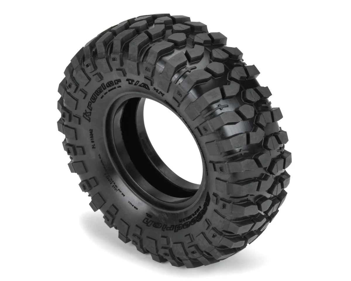 プロライン クラス1 BFGoodrich Krawler T/A KX 1.9インチ ロックテレーンタイヤ（2本）（プレデター）メモリーフォームインサート付き  G8,プレデター