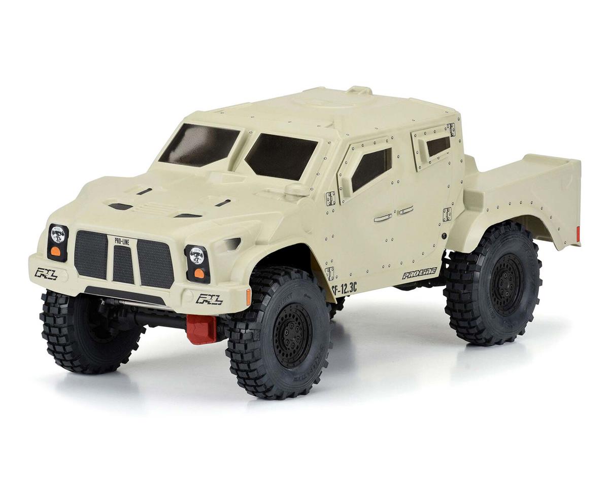プロライン Strikeforce 12.3インチ ロッククローラーボディ（クリア） 3576-00