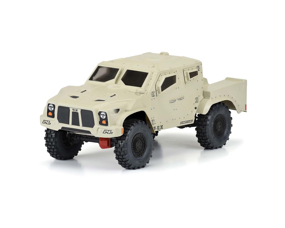 プロライン Strikeforce 12.3インチ ロッククローラーボディ（クリア） 3576-00