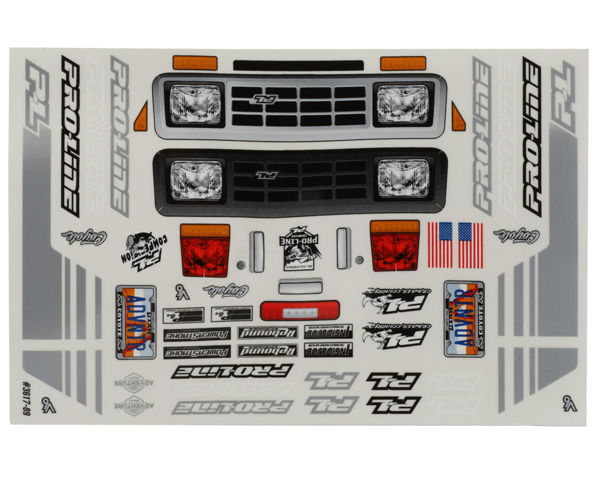 プロライン 1/10 コヨーテ HP 12.3インチ ロッククローラーボディ (クリア) (SCX10) 3617-00