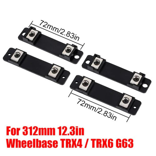 TRX-4 G500 TRX-6 G63用 マグネティックシェルコラムスタンド ボディポスト 4個入り CRAW18328_312