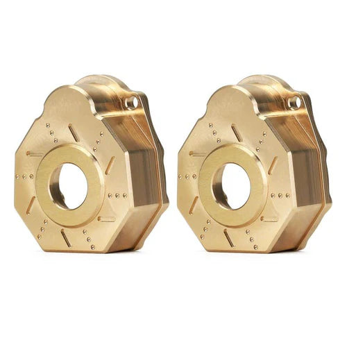 INJORA  TRX-4 TRX-6用 真鍮製 アウターポータルドライブハウジング 41g/個 #8251