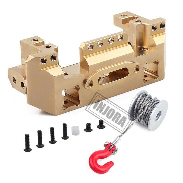 INJORA TRX-4用メタルフロントバンパーマウントサーボスタンド