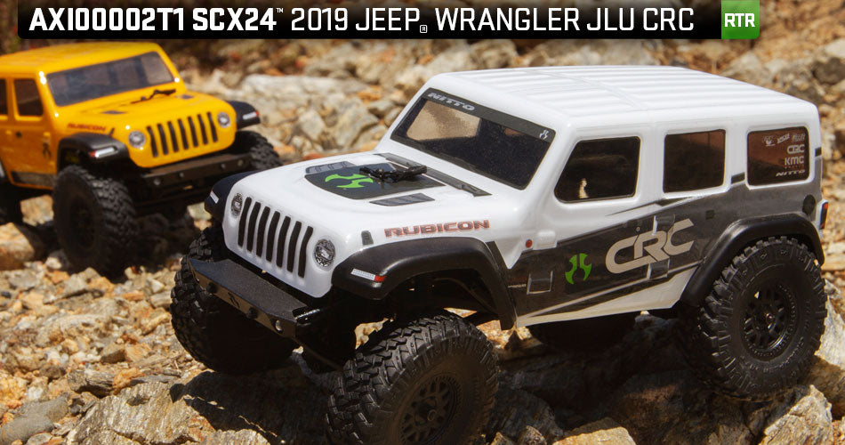 アキシャル 1/24 SCX24 2019ジープラングラー JLUCRC 4WD RTR スケール