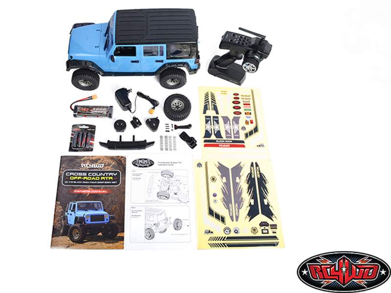 RC4WD クロスカントリー オフロード トラック ブラック ロック RTR