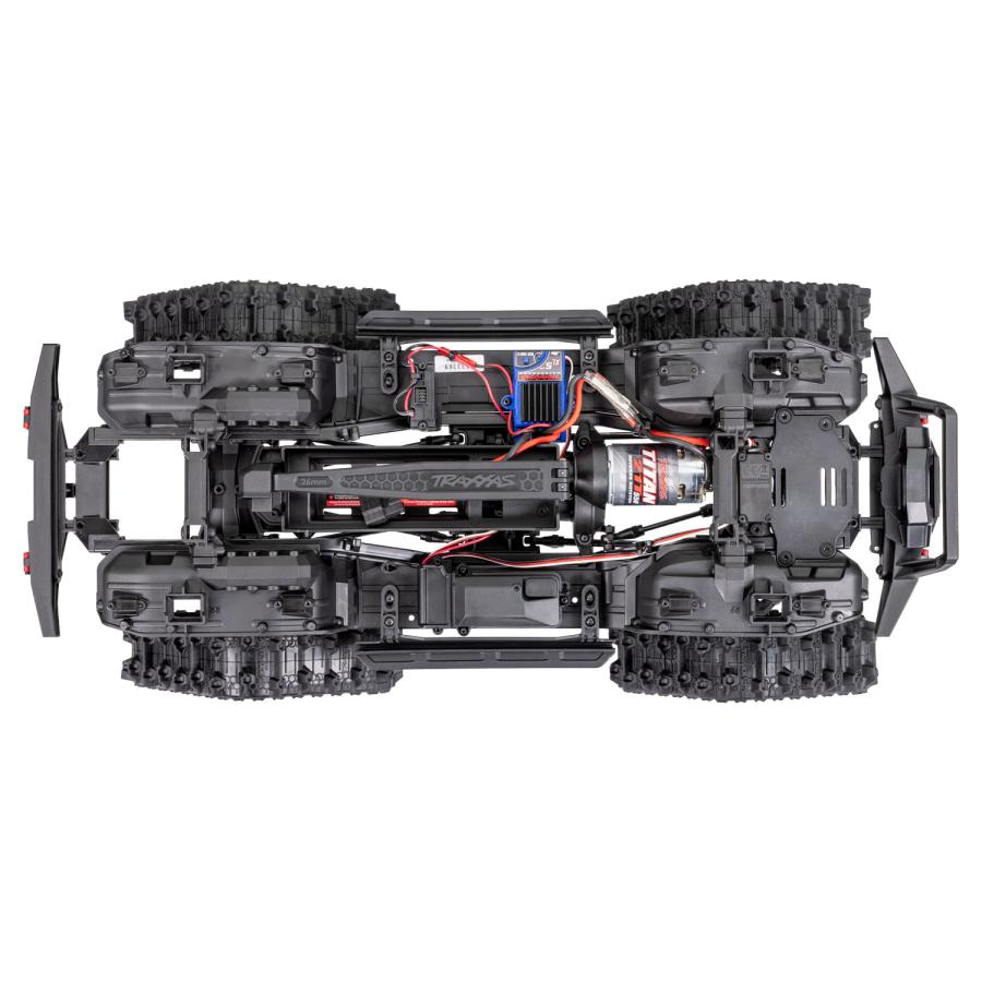 【　タイヤホイール4本付き！　】トラクサス　1/10　TRX4　Mad Terrain TRAXX クリップレス　RTR　LEDライト付き　ブルー　traxxas 82034-4_blue - RCTRAIL