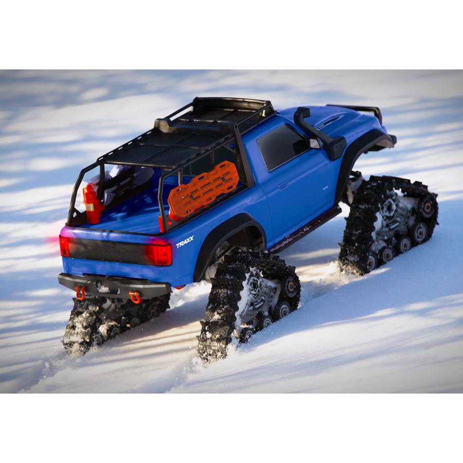 【　タイヤホイール4本付き！　】トラクサス　1/10　TRX4　Mad Terrain TRAXX クリップレス　RTR　LEDライト付き　ブルー　traxxas 82034-4_blue - RCTRAIL