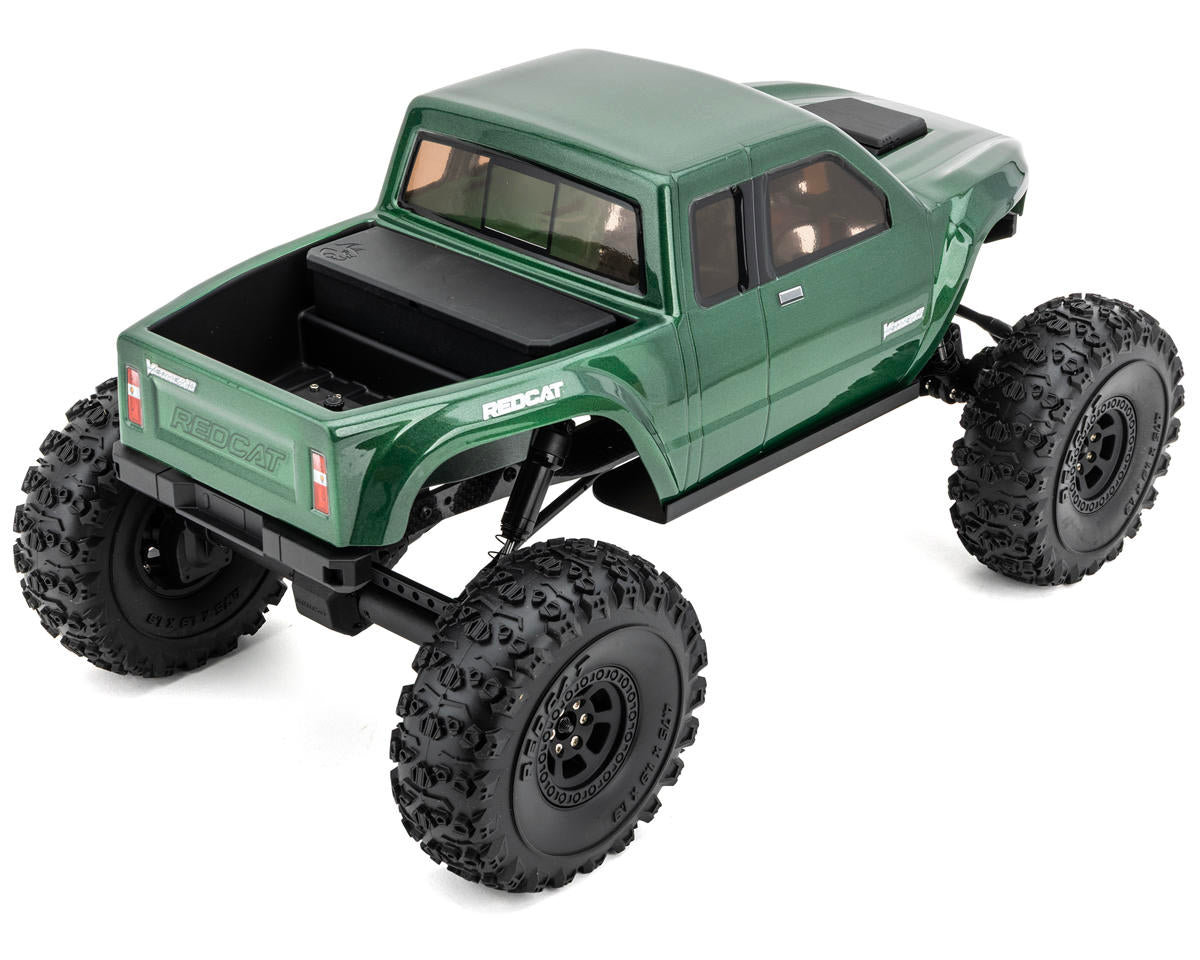 Redcat Vertex-10 1/10 RTR 4WD 電動ブラシレス ロッククローラー（メタリックグリーン） RER43502