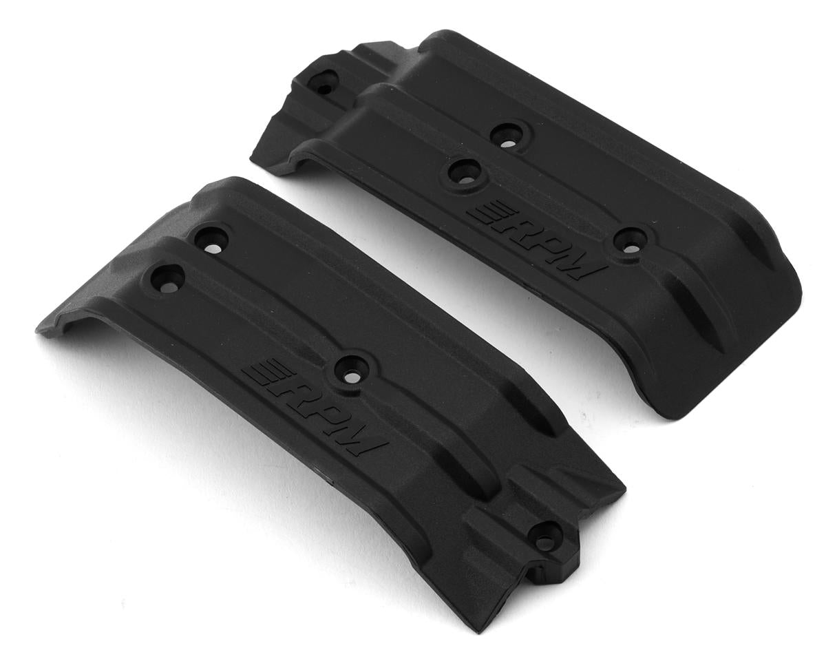 RPM Traxxas Mini Maxx フロント＆リアスキッドプレートセット（ブラック） 72252