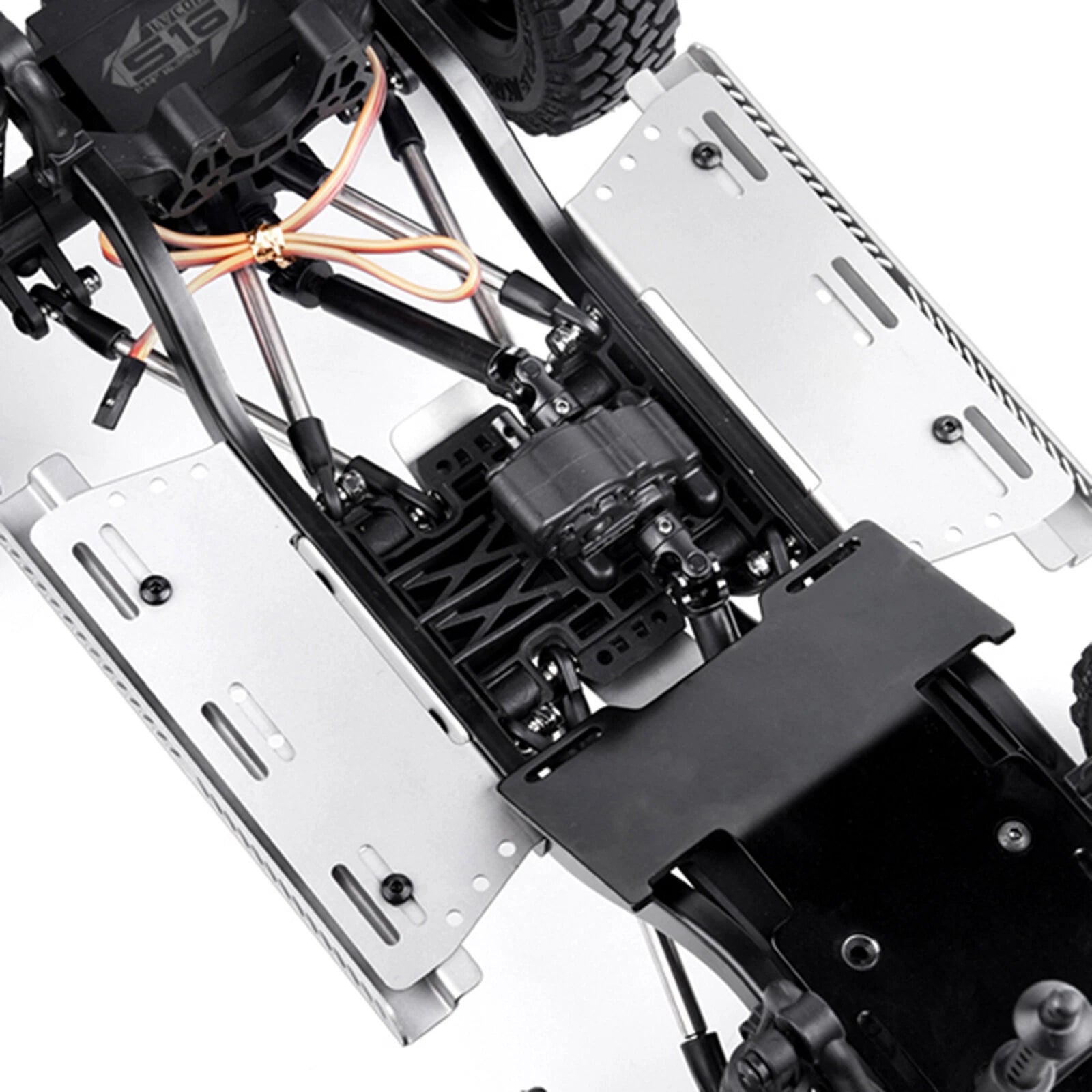 GRC MST CFX ジムニー用 シャーシアーマーサイドペダルボトムガード スキッドプレートキット GAX0131B